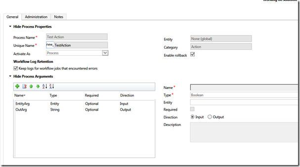 {Dynamics CRM + Web API Actions} Execute action with an Entity as input ...