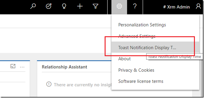 What Is “Toast Notification Display Time” In Dynamics 365 - Debajit's ...