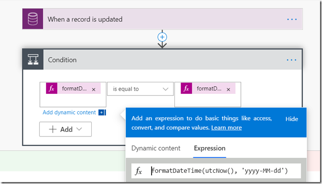 Get Todays Date In Power Automate Microsoft Flow Debajit S Power Apps Dynamics Blog