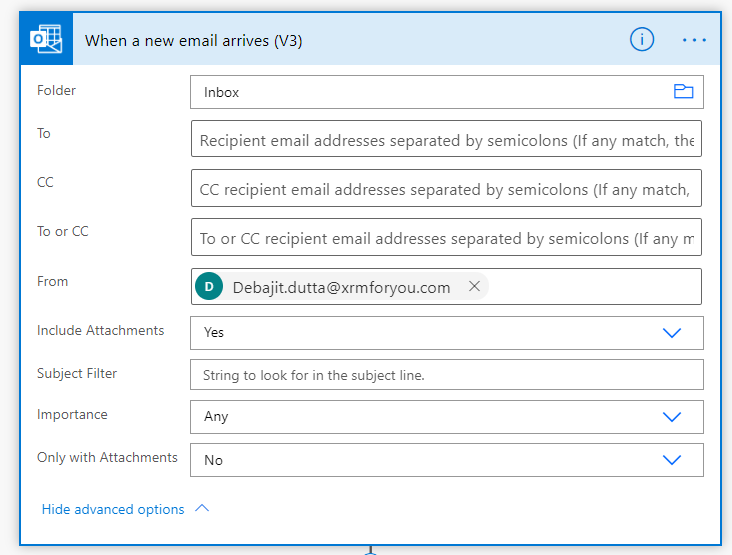 Venture sne buket Save an incoming email in Outlook in SharePoint using PowerAutomate -  Debajit's Power Apps & Dynamics 365 Blog