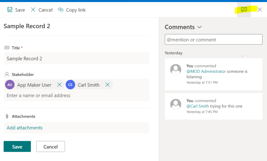 How to get Comments of a Sharepoint List Item in Power Automate