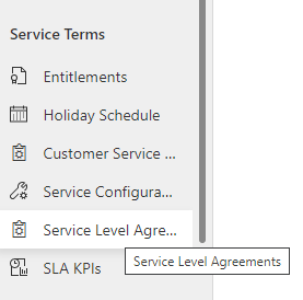 No Entities to select when creating SLA in Dynamics 365 Customer Service