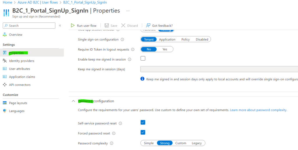How to configure Password Reset policy for Azure AD B2C authentication with Power Apps portals