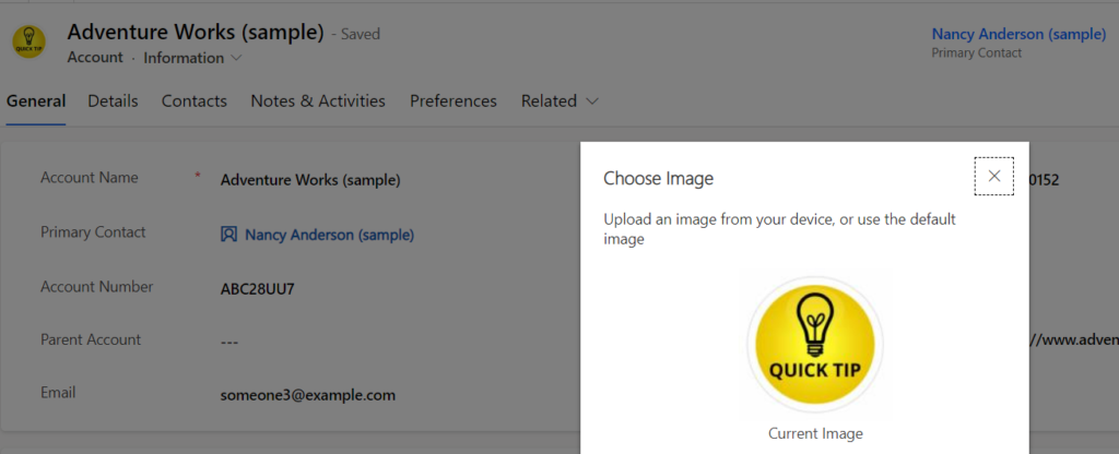 How to retrieve content of Image column in DataVerse and send it as an email attachment