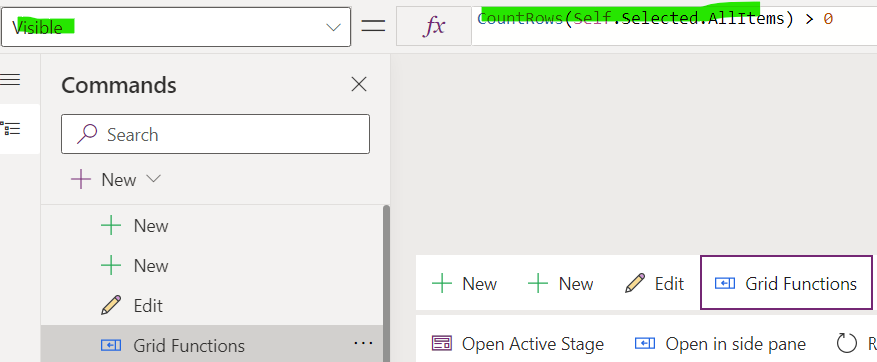 How to configure Power Fx command button on activity tables in Dynamics 365/ Model driven apps