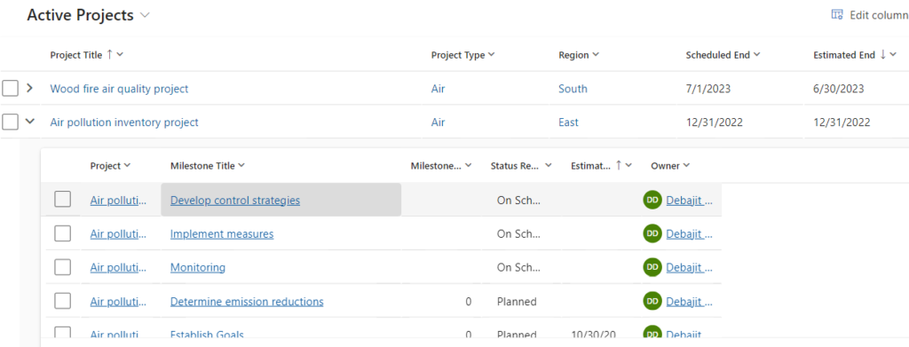 How to show nested grid of child items in views of Dynamics 365/ Model Driven apps