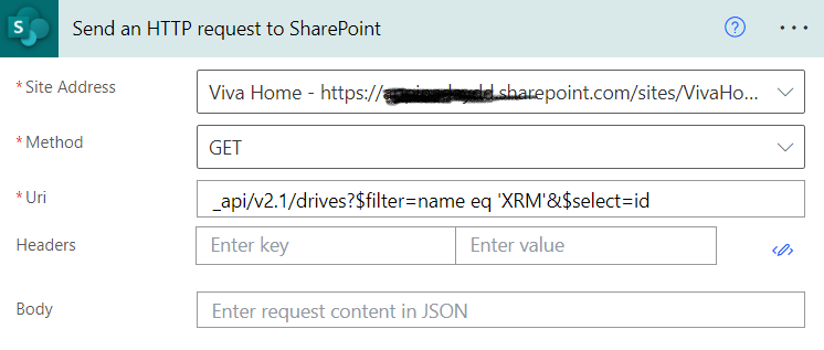 How to get SharePoint document library id by library name in Power Automate